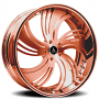 20" Artis Forged Wheels Avenue Rose Gold Rims 