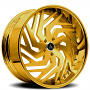 20" Artis Forged Wheels Cicero Gold Rims