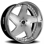 20" Staggered Artis Forged Wheels Dawn Brushed Rims
