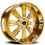20" Artis Forged Wheels Grino Gold Rims
