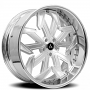 19" Artis Forged Wheels Lafayette Brushed Rims