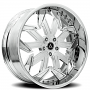 21" Artis Forged Wheels Lafayette Chrome Rims