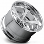 22" U.S. Mags Forged Wheels Bandit Concave US504 Polished Vintage Forged 2-Piece Rims