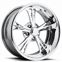 22" U.S. Mags Forged Wheels Venom US624 Polished Vintage Forged 2-Piece Rims