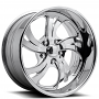 22" U.S. Mags Forged Wheels Kompressor 5 US451 Polished with Clear Coat Tuckin Series Rims 