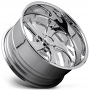 22" U.S. Mags Forged Wheels Kompressor 5 US451 Polished with Clear Coat Tuckin Series Rims 