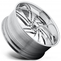 22" U.S. Mags Forged Wheels Phantom 6 US474 Polished Tuckin Series Rims