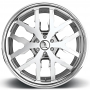 20" U.S. Mags Forged Wheels Stroke Six US717 Polished Tuckin Series Rims