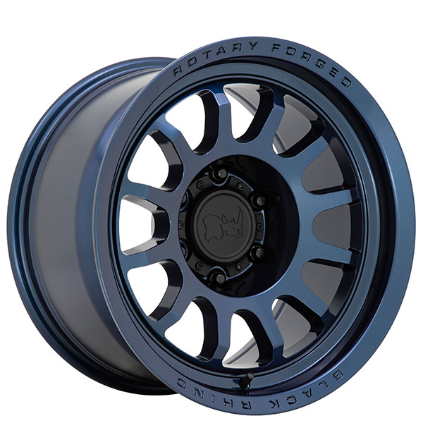 18" Black Rhino Wheels Rapid Midnight Blue Rotary Forged Off-Road Rims
