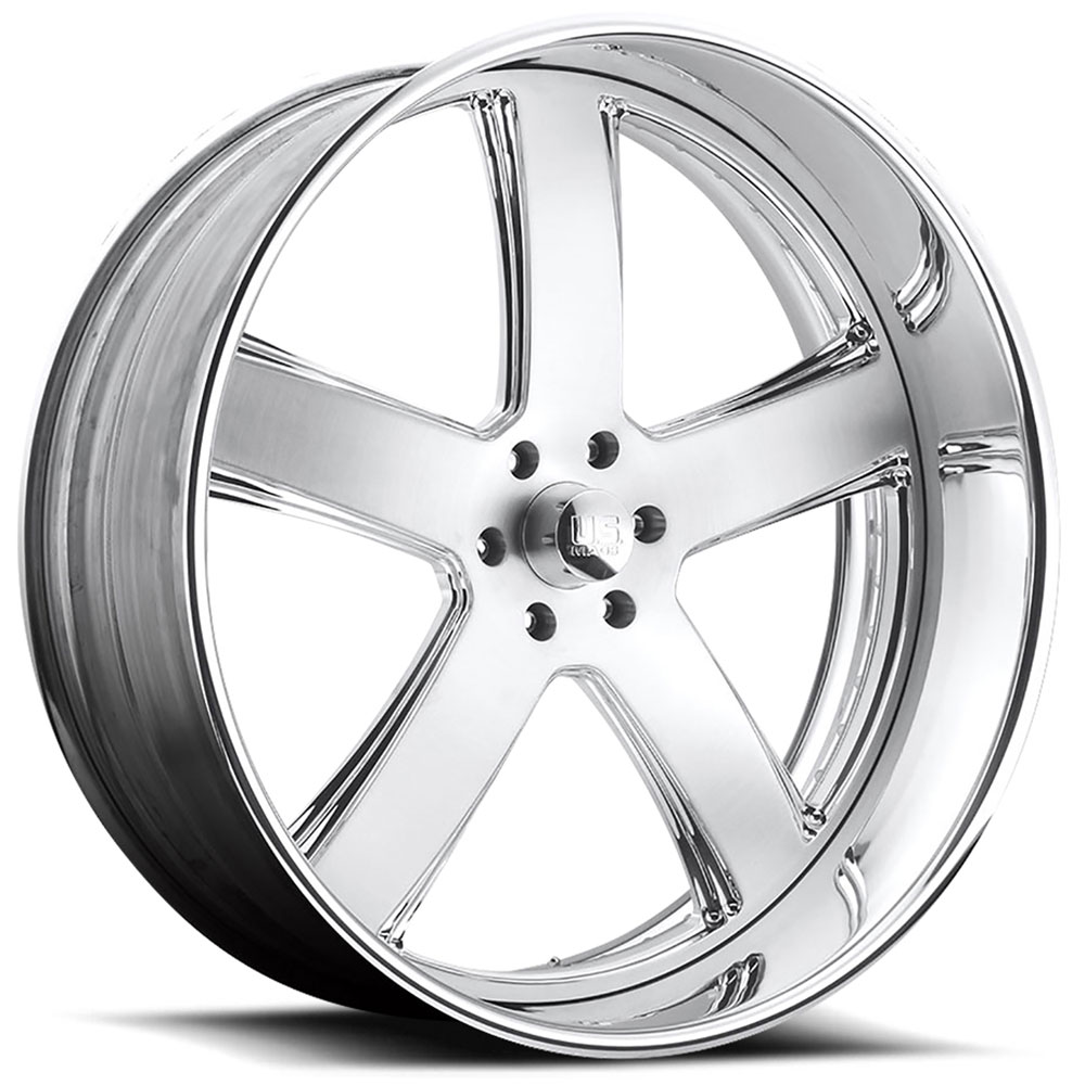 22" U.S. Mags Forged Wheels Hustler US445 Custom Tuckin Series Rims