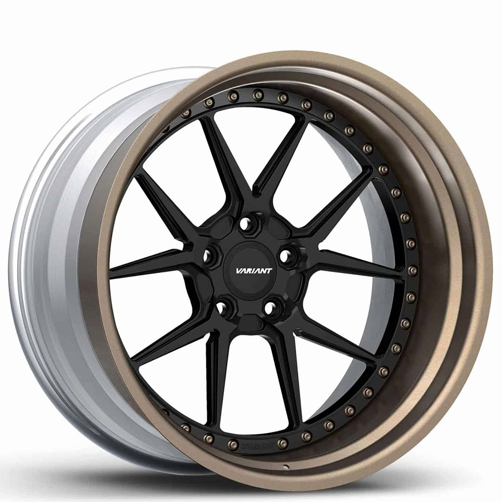 19" Variant Forged Wheels Corsa CDM-3P Custom Finish Rims