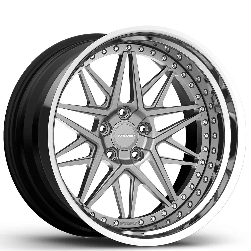 20" Staggered Variant Forged Wheels Corsa SZK-3P Custom Finish Rims
