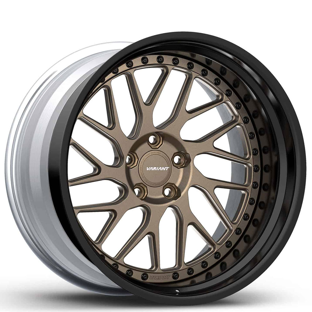 19" Staggered Variant Forged Wheels Corsa TKB-3P Custom Finish Rims
