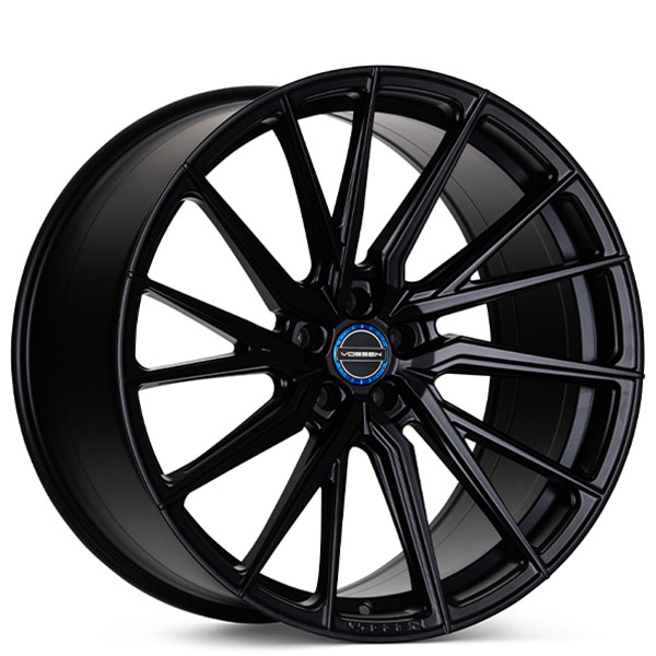 20" Vossen Wheels HF-4T Custom Satin Black True Directional Rims