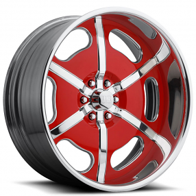 22" U.S. Mags Forged Wheels Rio Grande 6 US495 Custom Tuckin Series Rims
