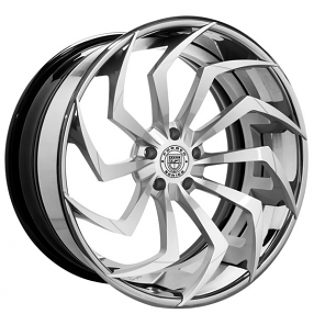 20" Staggered Lexani Forged Wheels LF-Luxury LZ-770 Static Custom Finish Forged Rims