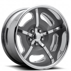 22" U.S. Mags Forged Wheels Rio Grande 5 US494 Custom Tuckin Series Rims