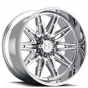 24" Hostile Wheels H126 Maniac Chrome Off-Road Rims