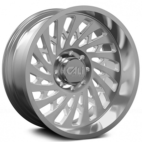 22" Cali Wheels 9108 Switchback Polished Off-Road Rims 