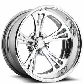 19" U.S. Mags Forged Wheels Venom Concave US824 Polished Vintage Forged 2-Piece Rims