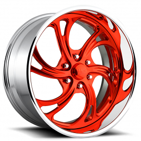 18" U.S. Mags Forged Wheels Kompressor 6 US452 Custom Tuckin Series Rims