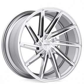 20" Staggered Inovit Wheels YSM-919 Turbine Silver with Machined Face True Directional Rims