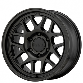 16" KMC Wheels KM717 Bully Ol Satin Black Off-Road Rims 