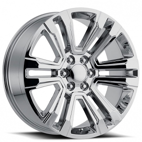 24" Cadillac Escalade Wheels FR 72 Chrome OEM Replica Rims