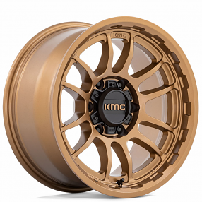 17" KMC Wheels KM727 Wrath Matte Bronze Off-Road Rims