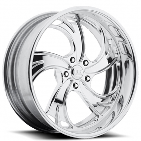 26" U.S. Mags Forged Wheels Cheyenne 5 US413 Polished Tuckin Series Rims