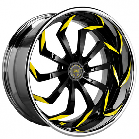 28" Lexani Forged Wheels LF-Luxury LF-770 Static Custom Finish Forged Rims