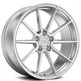 20" Staggered Variant Wheels Argon Silver Machined Face Rims 