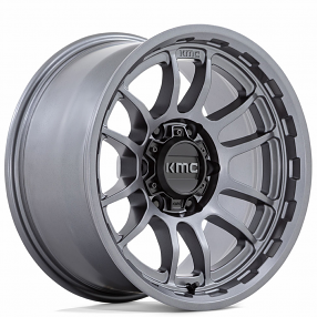 17" KMC Wheels KM727 Wrath Matte Anthracite Off-Road Rims
