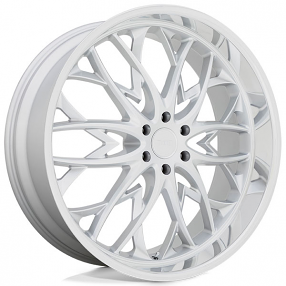 26" Dub Wheels OG S264 Silver with Diamond Cut Lip Rims