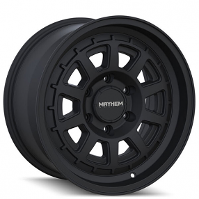 18" Mayhem Wheels 8303 Voyager Matte Black Off-Road Rims