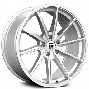 20" Touren Wheels TF02 3502 Brushed Gloss Silver Flow Formed Rims 