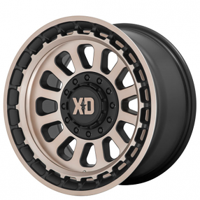 20" XD Wheels XD856 Omega Satin Black with Bronze Tint Off-Road Rims 