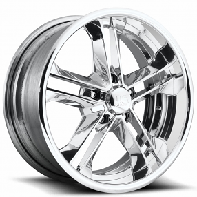 18" U.S. Mags Forged Wheels Coronado US316 Polished Vintage Forged 2-Piece Rims