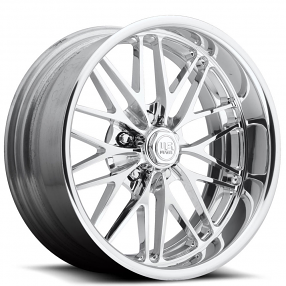 26" U.S. Mags Forged Wheels Santa Cruz US398 Polished Vintage Forged 2-Piece Rims