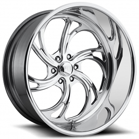 28" U.S. Mags Forged Wheels Kompressor 6 US452 Polished Tuckin Series Rims