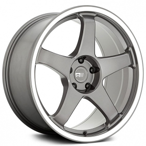 19" Motegi Racing Wheels MR151 CS5 Gunmetal with Machined Lip Rims