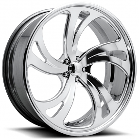 18" U.S. Mags Forged Wheels Kompressor 5 US451 Polished Tuckin Series Rims