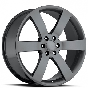 22" Chevy Trailblazer SS Wheels FR 32 Competition Grey OEM Replica Rims