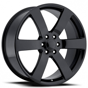 24" TBSS 1500 Tahoe / Suburban / Trailblazer SS Wheels Gloss Black OEM Replica Rims