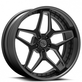 20" Staggered Savini Forged Wheels SV79 Custom Finish Forged Rims 