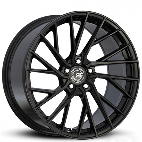 20" Road Force Wheels RFF-2 Gloss Black Flow Formed Rims 