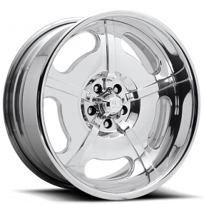 22" U.S. Mags Forged Wheels Rio Grande 5 US494 Polished Tuckin Series Rims