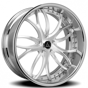 24" Artis Forged Wheels Biscayne Brushed Rims