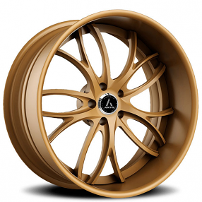 21" Artis Forged Wheels Biscayne Matte Bronze Rims