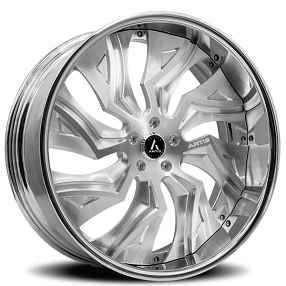 28" Artis Forged Wheels Buckeye Brushed Rims